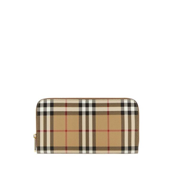 Burberry Women Printed Canvas Wallet
